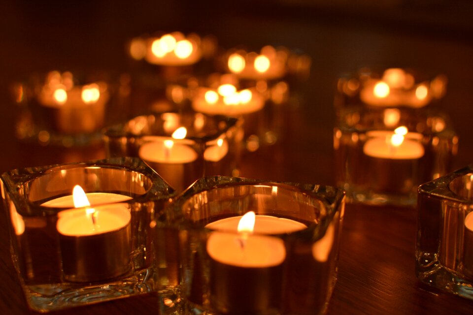 The candle relaxation night