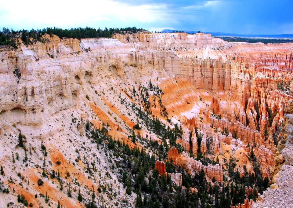 America landscape cliff