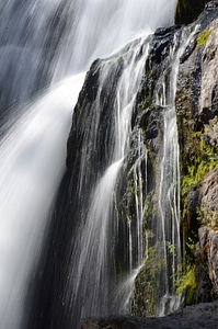 Falls scenery wyoming photo