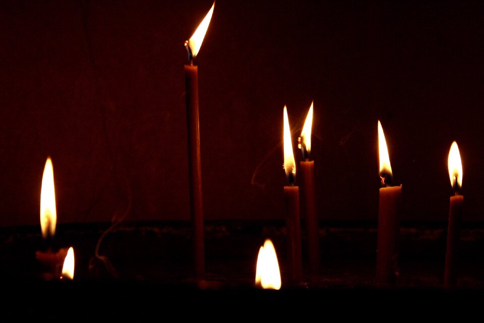 Flame fire candlelight