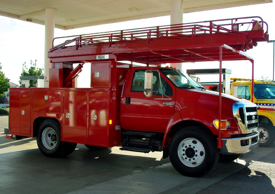 Fire truck transport scale