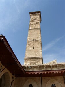 Syria mosque minaret