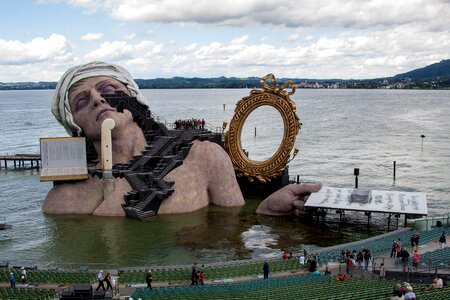 Bregenzer festspiele andré chénier stage photo