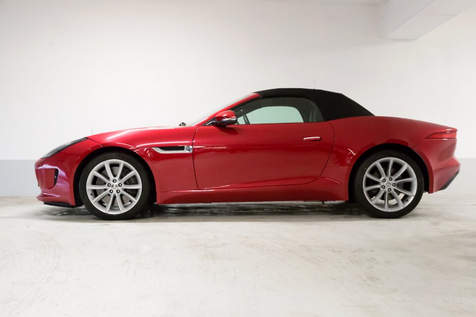 Convertible red side