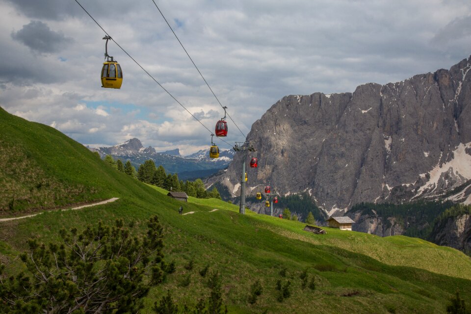 Mountains south tyrol vision