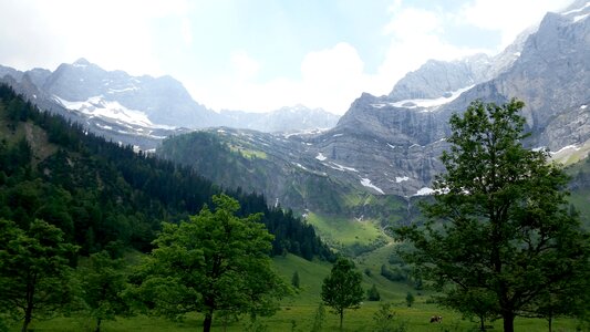 Karwendel landscape mountain hiking
