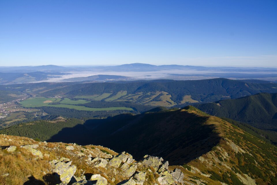 Mountains nature view photo