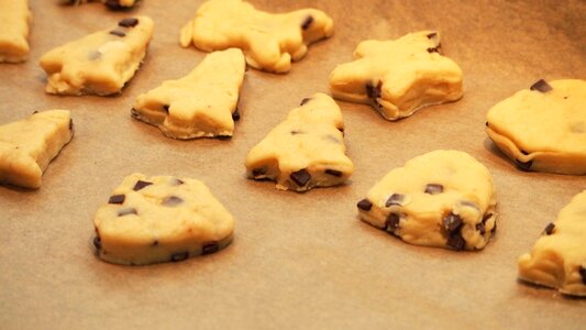 Ingredients pastries christmas cookies