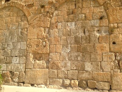 Brick wall western wall jerusalem
