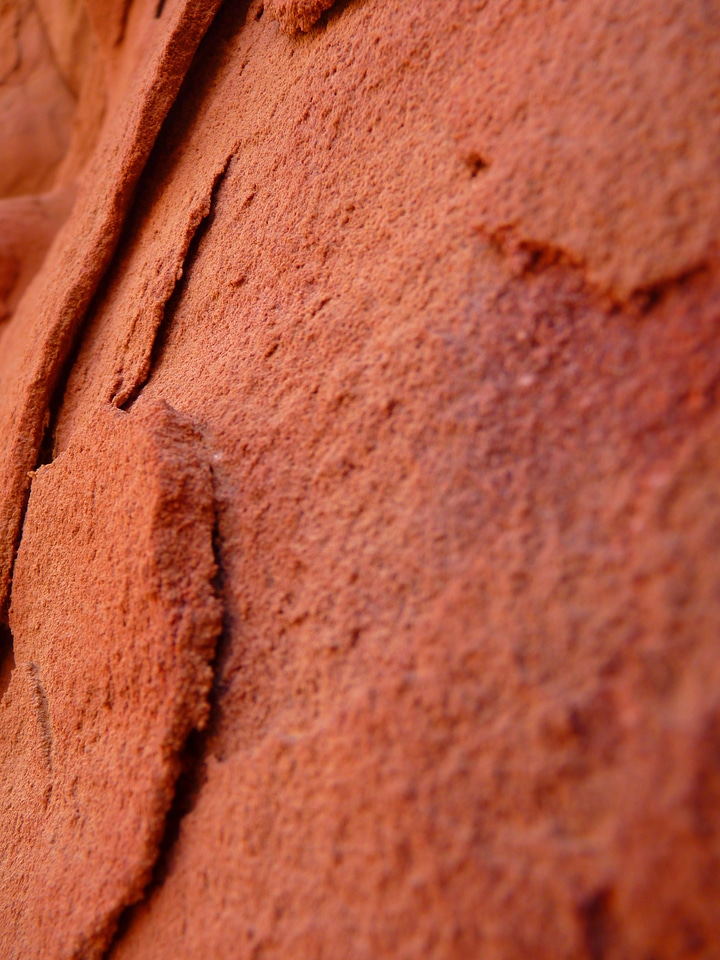 Middle east sand stone wadi rum