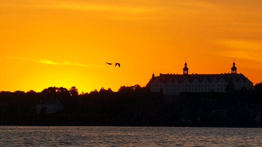 Sunset mood germany photo