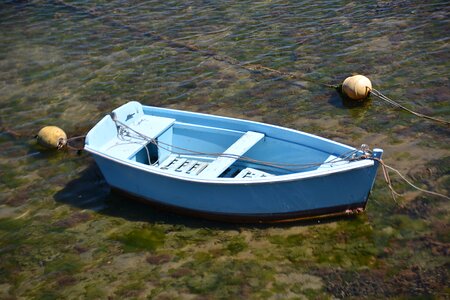 Wooden boat fishermen fishing
