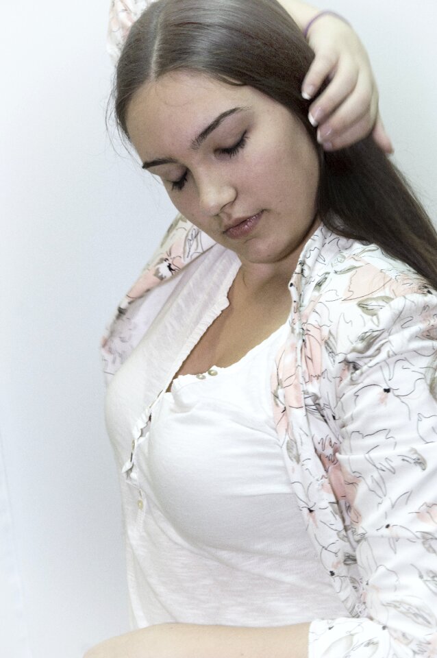 Pretty young girl fashion