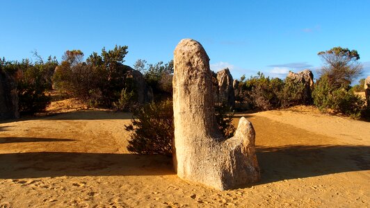 Tourism landmark stone
