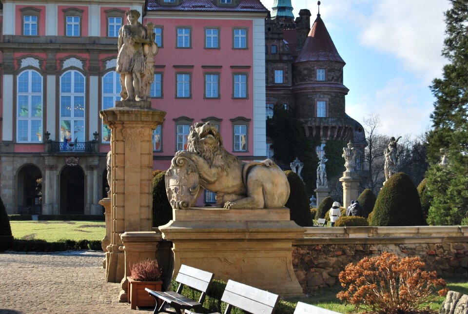 Książ castle monuments