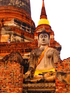 Religion thailand ayutthaya photo