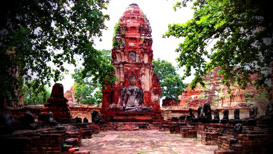 Buddha religion palace photo