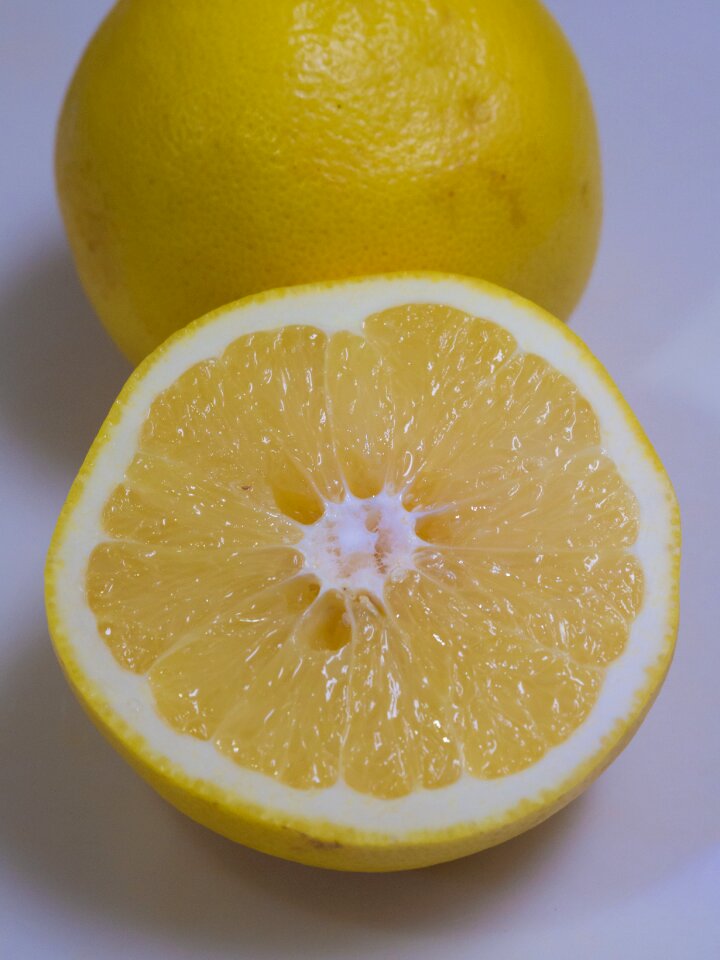 Cross section group fruit yellow