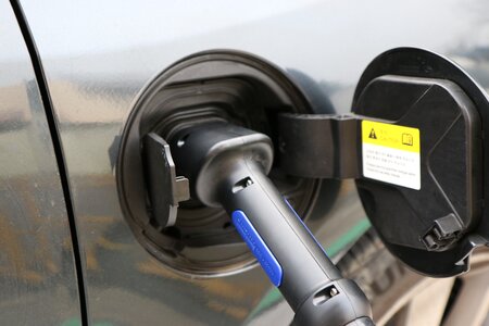 Electric cars charging concent