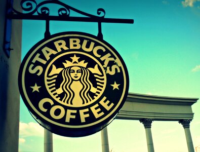 Coffee abstract logo