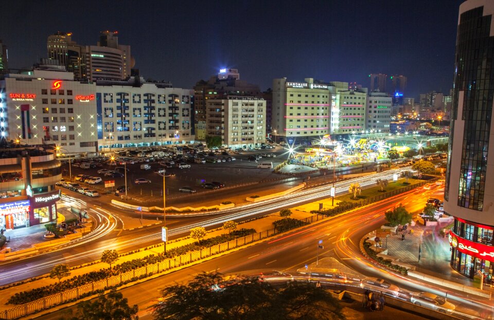 Dubai al rigga traffic