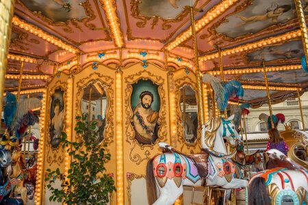 Amusement park florence italy photo