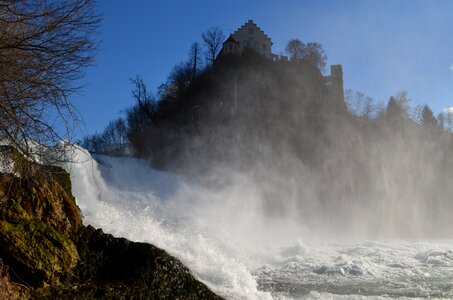 Waterfall rhine falls schaffhausen