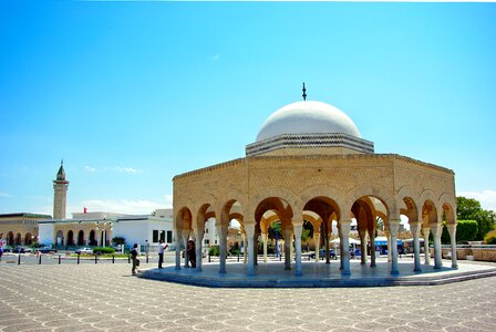 Mausoleum bourghiba esplanade