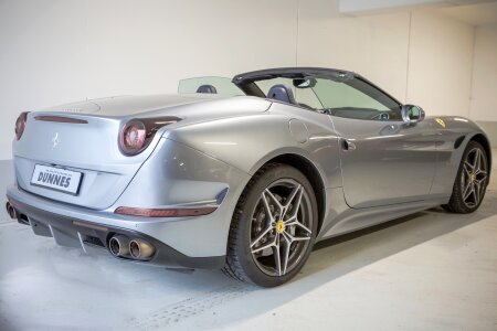 Silver convertible rear