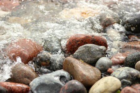 Sea pebble denmark photo