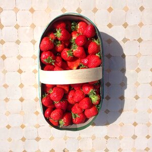 Summer fruit basket