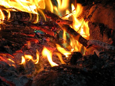 Flame burn blaze