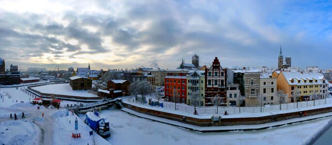 Winter germany city ​​views