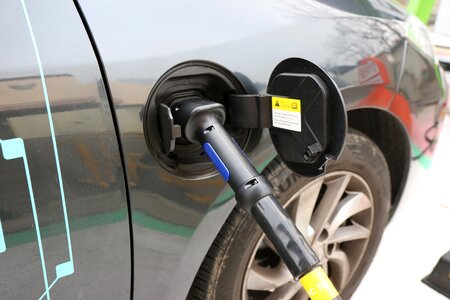Electric cars charging concent