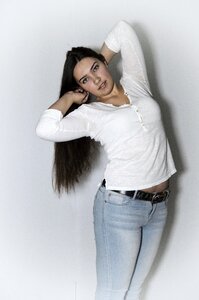 Pretty model fashion