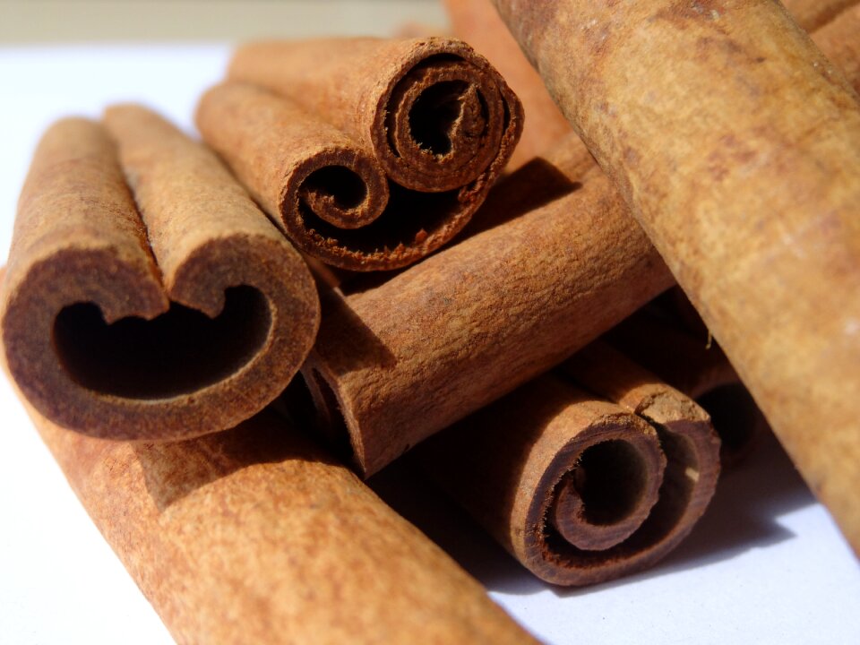 Cinnamon spices bark