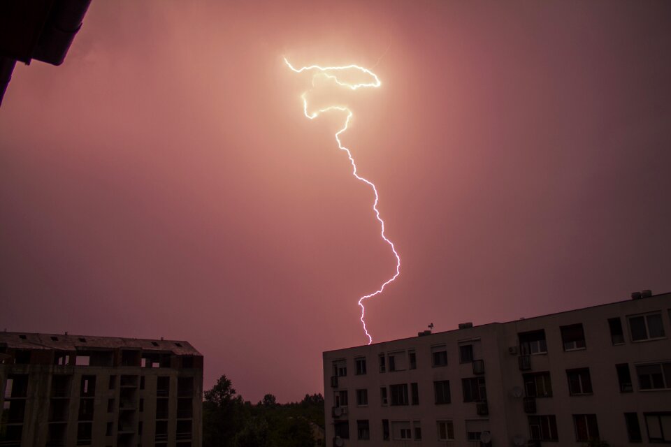 Lightning nature storm