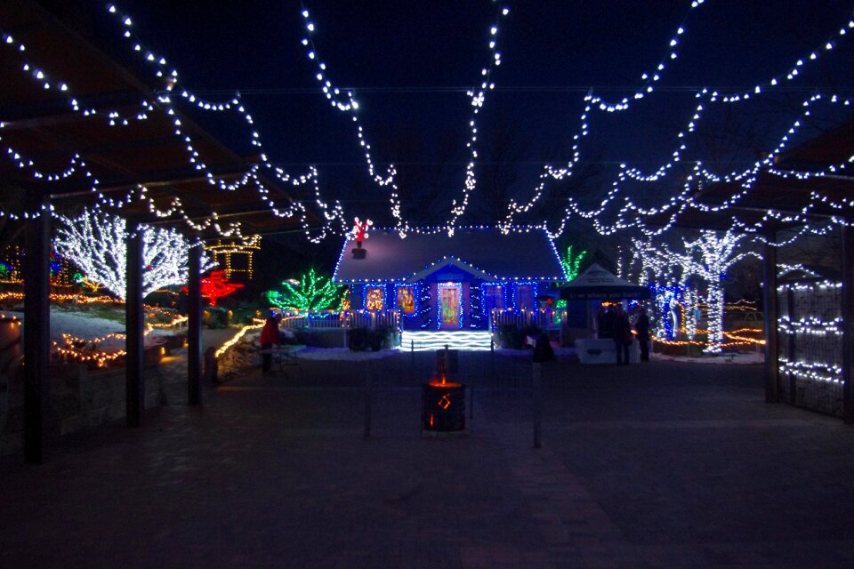 Christmas decorations house