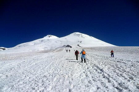 Mountaineering nature climbing photo