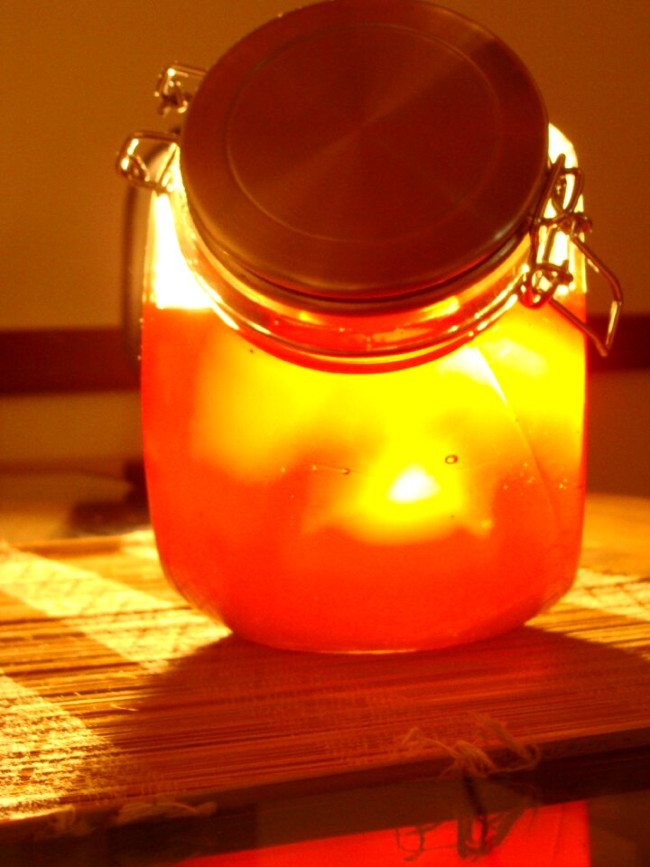 Bottle light yellow