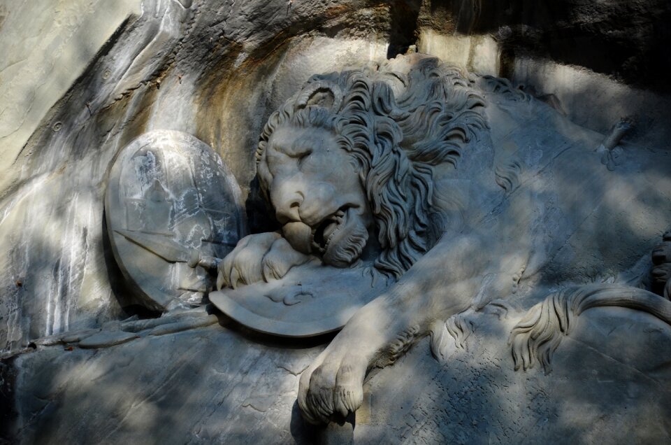 Monument switzerland detail