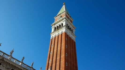 St mark's square campanile bell tower
