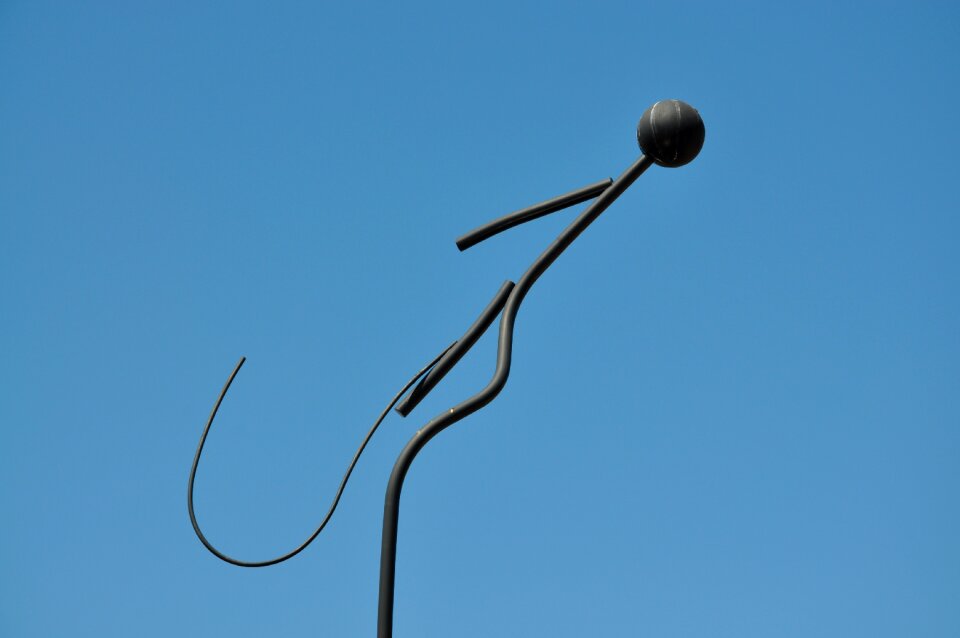 Statue himmel blue