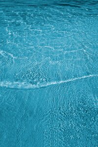 Blue surf beach