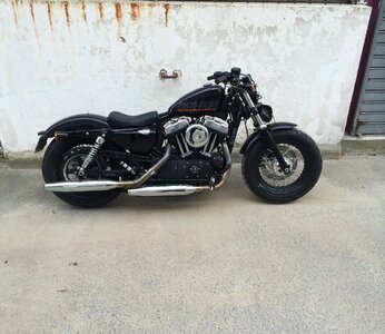 Motorcycle harley davidson forty eight photo
