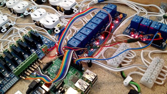 Circuit board computer photo