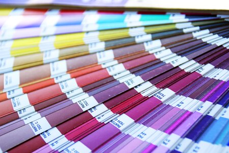Pantone nuance swatches