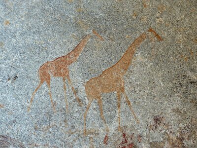 Clips painting matobo zimbabwe