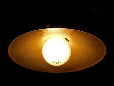 Lamp old bulb photo