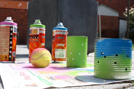 Color box tin can